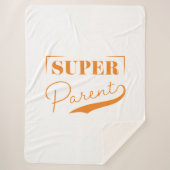 Couverture Sherpa Super parent (Devant)