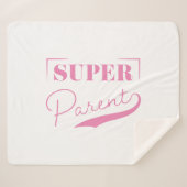 Couverture Sherpa Super parent (Devant (Horizontal))