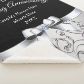 Couverture Sherpa Superbe cadeau de 25 ans pour mari (3/4)