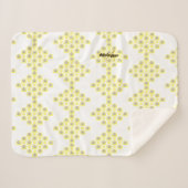 Couverture Sherpa SUPERFLUX Sherpa Blanket par la poète Adiela Akoo (Devant (Horizontal))