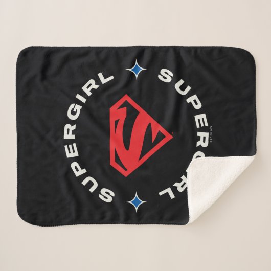 Couverture Sherpa Supergirl Age of Heroes Circle S-Shield (Devant (Horizontal))