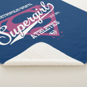 Couverture Sherpa Supergirl Metropolis Sports Athlétisme Graphique (3/4)