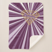 Couverture Sherpa Supergirl Studded S-Shield (Devant)