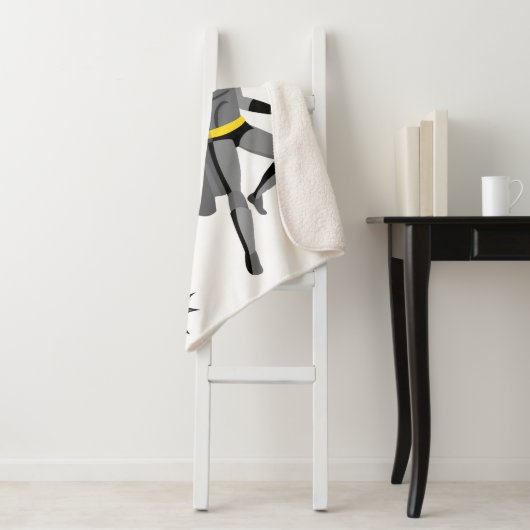 Couverture Sherpa Superhero Extraordinaire unique garçon Fabuleux an (En situation)