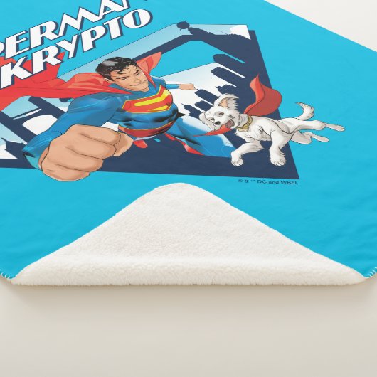 Couverture Sherpa Superman & Krypto Soar (3/4)