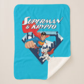 Couverture Sherpa Superman & Krypto Soar (Devant)