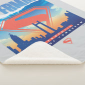 Couverture Sherpa Superman Metropolis Skyline (3/4)