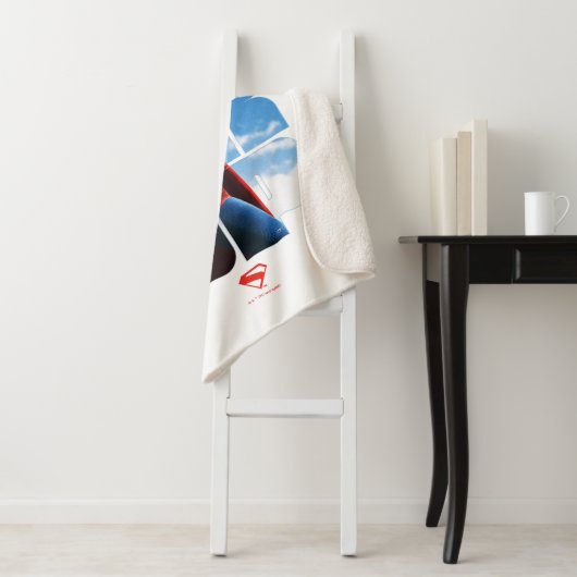 Couverture Sherpa Superman regarde Pose (En situation)