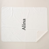 Couverture Sherpa supprimer le texte et ajouter son propre design Gr (Devant (Horizontal))