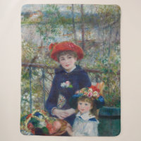 Sur la terrasse, portrait impressionniste, Renoir