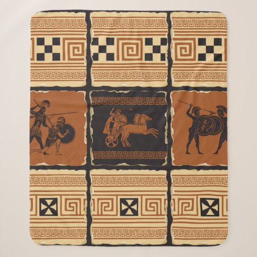Couverture Sherpa  sur le thème de la Grèce antique sous forme d'un  (Devant)