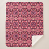 Couverture Sherpa Surface inclinée rose (Devant)