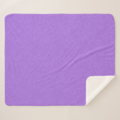 Couverture Sherpa Surface violette texturée avec motif tourbillonnan (Devant (Horizontal))
