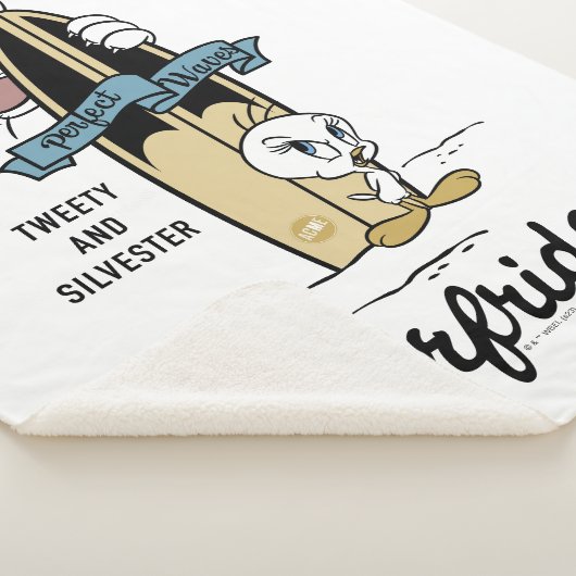 Couverture Sherpa Surfrigo TWEETY™ et SYLVESTER™ (3/4)