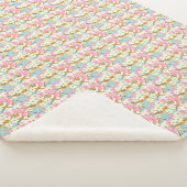 Couverture Sherpa SURVOL Floral Sherpa Blanket - Adiela Akoo (3/4)