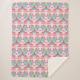 Couverture Sherpa Swans Love - Couples Valentine's Day Blanket