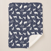 Couverture Sherpa Sweet Dreams | Constellations Star (Devant)