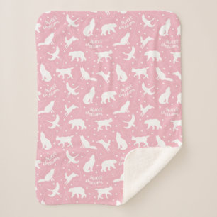 Couverture Sherpa Sweet Dreams   Constellations Star