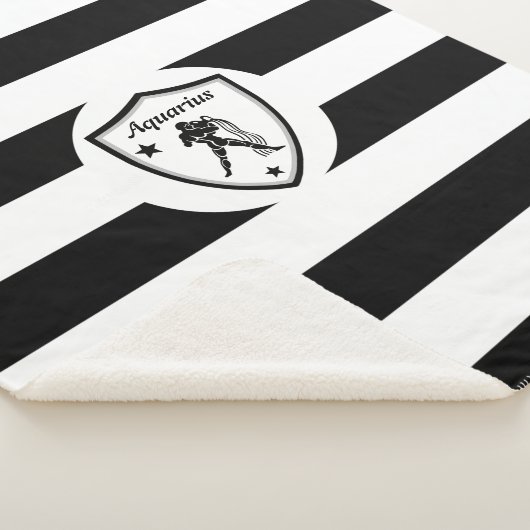 Couverture Sherpa Symbole d'Aquarius (3/4)