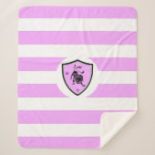 Couverture Sherpa Symbole de Leo        (Devant)