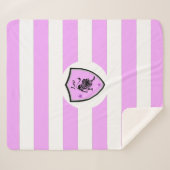 Couverture Sherpa Symbole de Leo        (Devant (Horizontal))