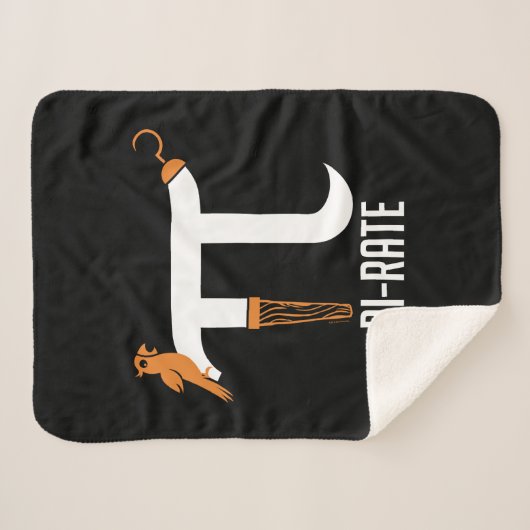 Couverture Sherpa Symbole de pirate (Devant (Horizontal))