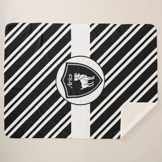 Couverture Sherpa Symbole des baies (Devant (Horizontal))