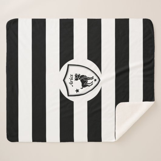 Couverture Sherpa Symbole des baies    (Devant (Horizontal))