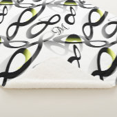 Couverture Sherpa Symbole d'infini mathématique Lemniscate Abstrait (3/4)