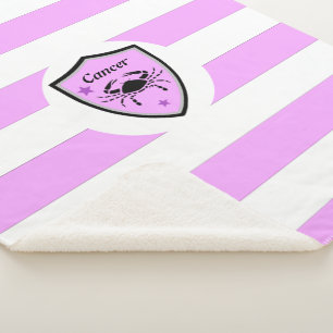 Couverture Sherpa Symbole du cancer      