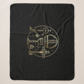 Couverture Sherpa Symbole heraldique du pape (Devant)