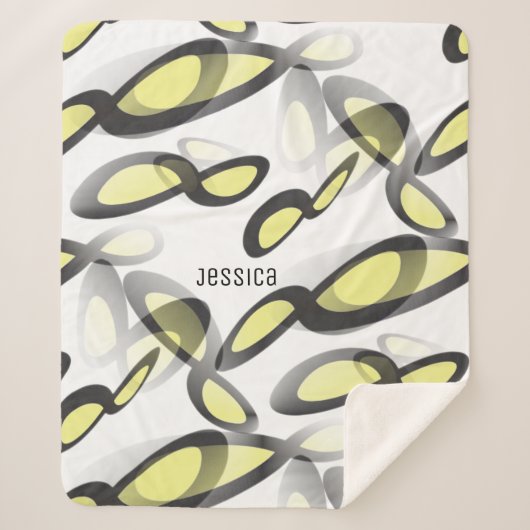 Couverture Sherpa Symbole mathématique d'infinité en conception grap (Devant)