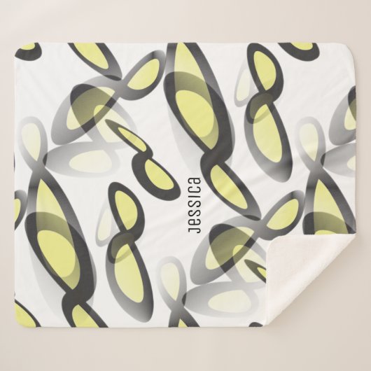 Couverture Sherpa Symbole mathématique d'infinité en conception grap (Devant (Horizontal))