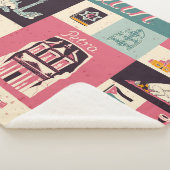 Couverture Sherpa Symboles illustrés de la culture jordanienne (3/4)