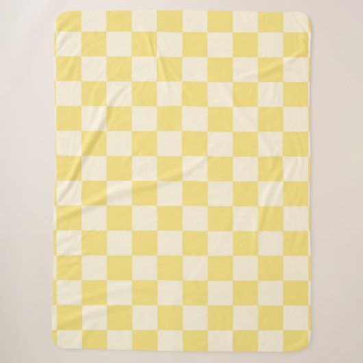 Couverture Sherpa Tableau de bord jaune (Devant)