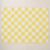 Couverture Sherpa Tableau de bord jaune (Devant (Horizontal))