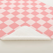 Couverture Sherpa Tableau de bord rose (3/4)