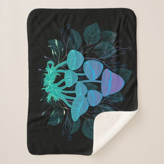 Couverture Sherpa Tabourets dans Bushes (Devant)