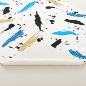 Couverture Sherpa Tache de peinture (3/4)