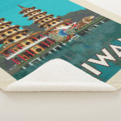 Couverture Sherpa Taïwan | Pagode Du Dragon Et Du Tigre (3/4)