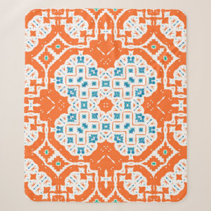 Couverture Sherpa Talavera Mexicaine : Céramique Antique sans Seamle