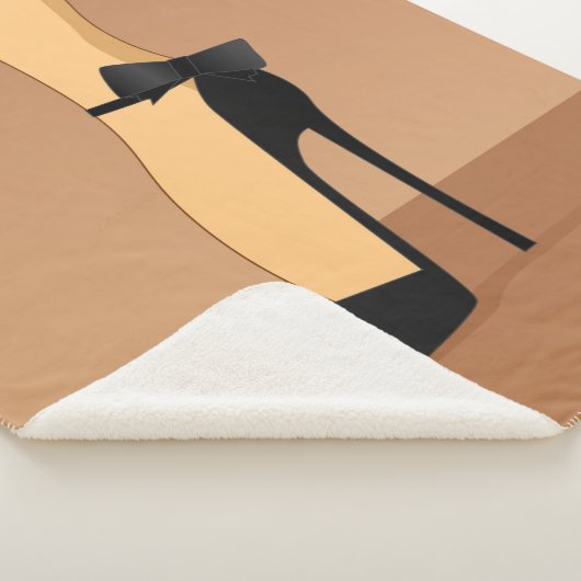 Couverture Sherpa talons noirs hauts (3/4)