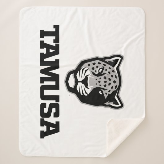 Couverture Sherpa TAMUSA Jaguars (Devant)