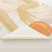 Couverture Sherpa Tangerine Grace (3/4)