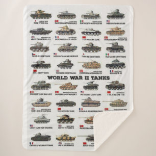 COUVERTURE SHERPA TANKS DE WORLD II