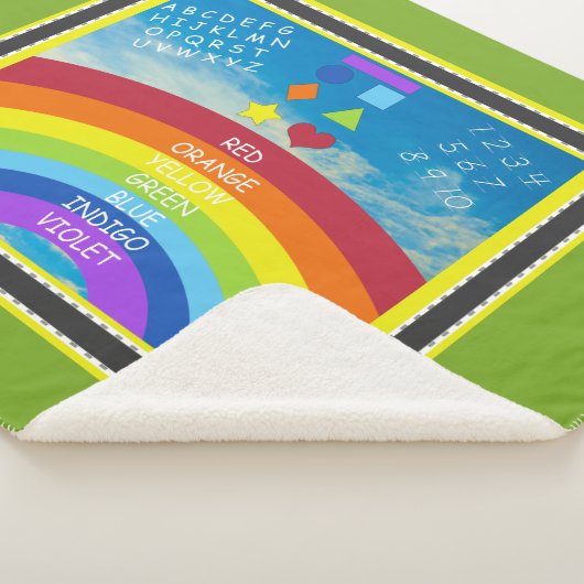 Couverture Sherpa Tapis de lecture ABC (3/4)