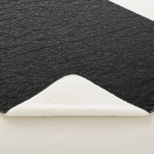 Couverture Sherpa Tapis noir et gris (3/4)