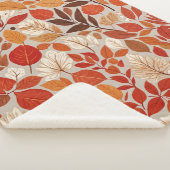 Couverture Sherpa Tapisserie d'automne (3/4)