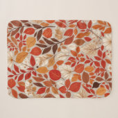 Couverture Sherpa Tapisserie d'automne (Devant (Horizontal))