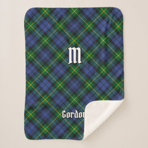 Couverture Sherpa Tartan Clan Gordon